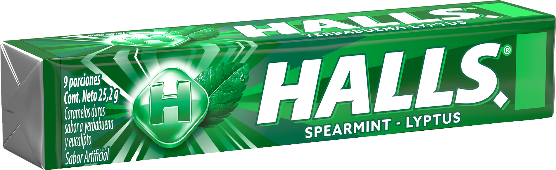 Halls Menta Spearmint 9u - Nerilan Uruguay